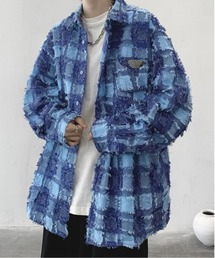 Burner | 【OKUOKU　0909】チェック柄 / シャツ / カジュアル / デザイン oku-outer-685322485397-43 U(その他アウター)