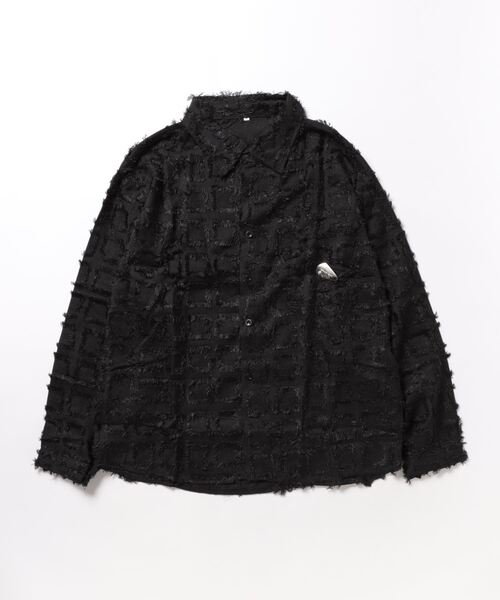 Burner（バーナー）の「【OKUOKU　0909】チェック柄 / シャツ / カジュアル / デザイン oku-outer-685322485397-43 U（その他アウター・メンズ・ブルー/ブラック・L/XL/M）」の5枚目の写真