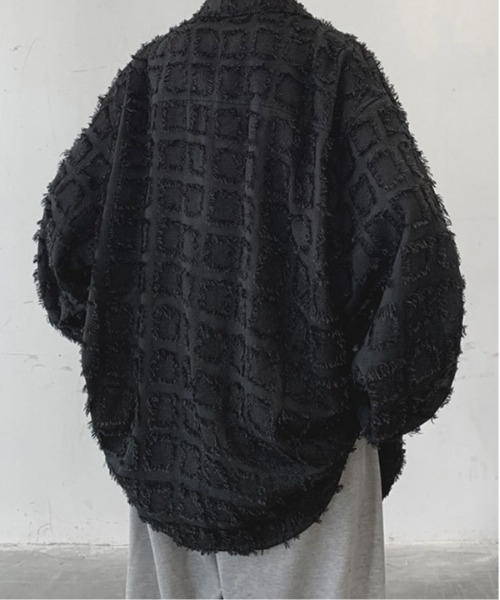 Burner（バーナー）の「【OKUOKU　0909】チェック柄 / シャツ / カジュアル / デザイン oku-outer-685322485397-43 U（その他アウター・メンズ・ブルー/ブラック・L/XL/M）」の9枚目の写真