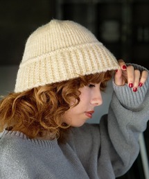 PBLIM | PAGEBOYLIM/アクリツニットバケハ(ハット)