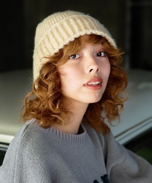 PBLIM(ページボーイリム)の「PBLIM/アクリルニットバケハ(ハット・レディース・ブラック/グレー/クリーム・FREE)」の22枚目の写真