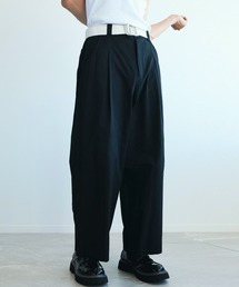 aimoha（アイモハ）の「aimoha men飾りステッチワイドパンツ（スラックス）」