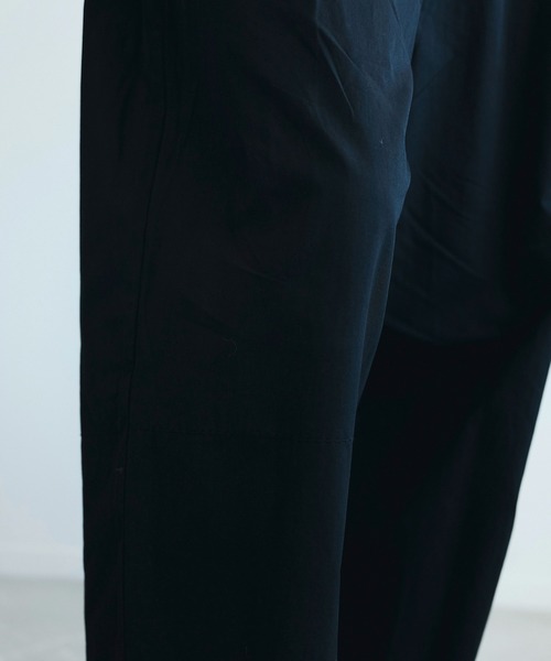 aimoha（アイモハ）の「aimoha men飾りステッチワイドパンツ（スラックス・メンズ・ブラック/ホワイト/ブラウン・MEDIUM/LARGE/X-LARGE）」の7枚目の写真