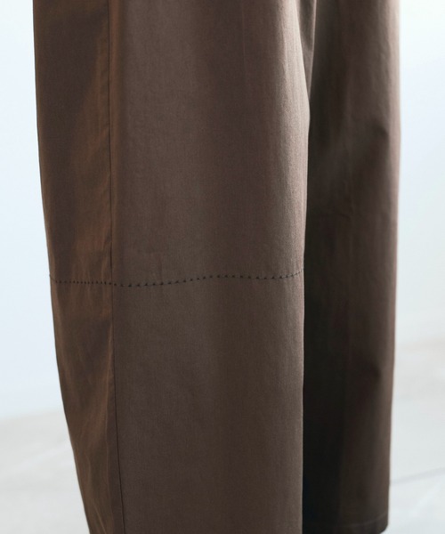 aimoha（アイモハ）の「aimoha men飾りステッチワイドパンツ（スラックス・メンズ・ブラック/ホワイト/ブラウン・MEDIUM/LARGE/X-LARGE）」の13枚目の写真
