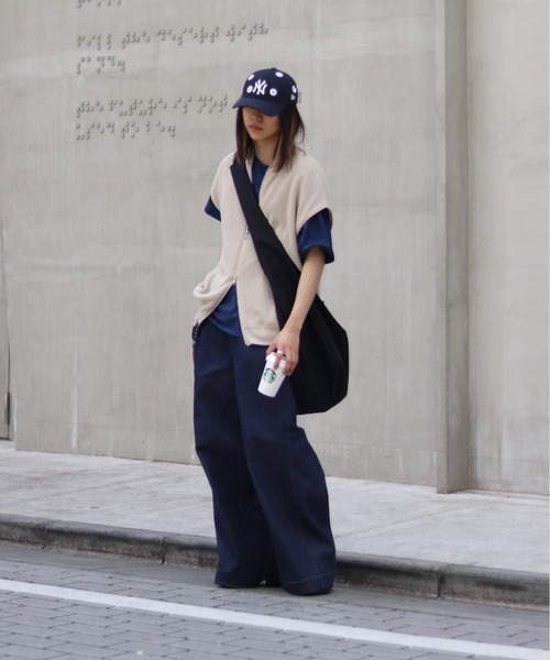 BLAYMORE（ブレイモア）の「Triple Zip Drivers Knit（ニット/セーター・レディース・ベージュ・FREE）」の4枚目の写真