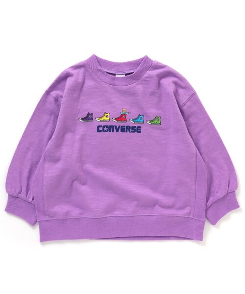 CONVERSE（コンバース）の「CONVERSE×WANPAKU HOUSE Tシャツ（Tシャツ/カットソー・キッズ・パープル/グリーン/グレー・110/120/90/130/80/100）」の18枚目の写真