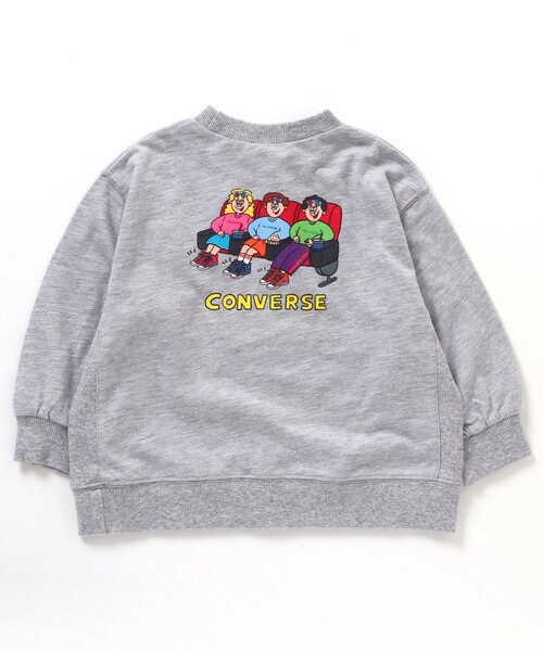 CONVERSE（コンバース）の「CONVERSE×WANPAKU HOUSE Tシャツ（Tシャツ/カットソー・キッズ・パープル/グリーン/グレー・110/120/90/130/80/100）」の17枚目の写真