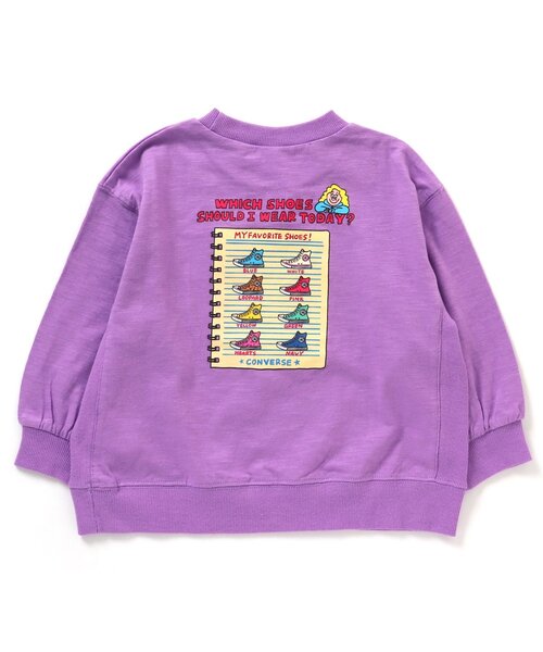 CONVERSE（コンバース）の「CONVERSE×WANPAKU HOUSE Tシャツ（Tシャツ/カットソー・キッズ・パープル/グリーン/グレー・110/120/90/130/80/100）」の19枚目の写真