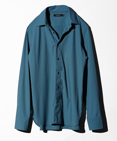 SOMEDIFF（サムディフ）の「【SOMEDIFF】ストレッチ長袖シャツ メンズ レギュラーカラーシャツ ワイシャツ ホワイト 無地 春服 冬服（シャツ/ブラウス・メンズ・ホワイト/ブラック/グレー/ブルー/グリーン・M/L/XL/XXL）」の10枚目の写真