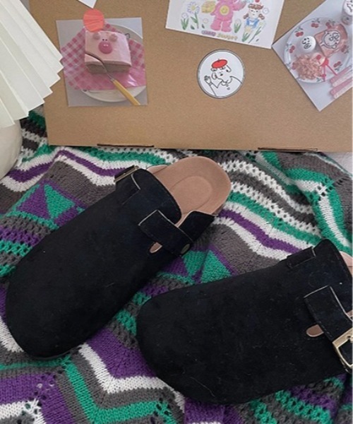 Burner(バーナー)の「【OKUOKU 0909】スエード(PU)クロッグサンダル oku-shoes-671987107913-29(サンダル・メンズ・ベージュ/ブラック/グレー/アイボリー/ダークブラウン・43/41/38/40/42/39/36)」の3枚目の写真
