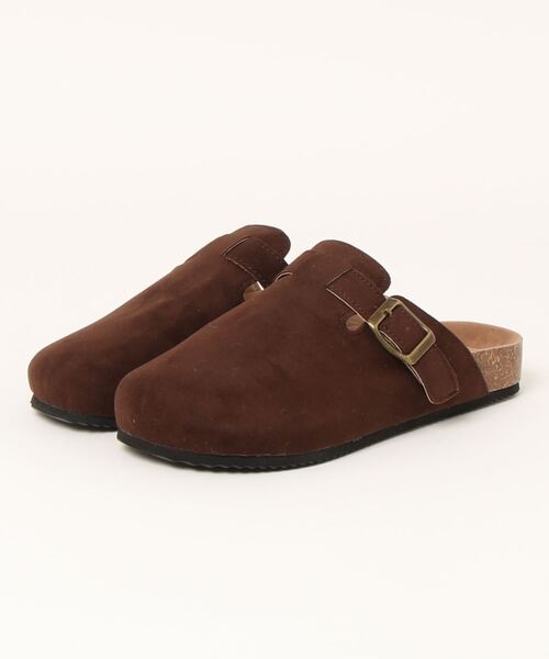 Burner(バーナー)の「【OKUOKU 0909】スエード(PU)クロッグサンダル oku-shoes-671987107913-29(サンダル・メンズ・ベージュ/ブラック/グレー/アイボリー/ダークブラウン・43/41/38/40/42/39/36)」の8枚目の写真