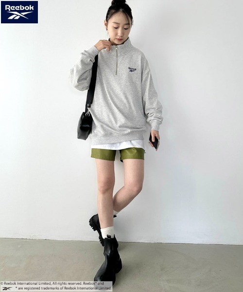 セール】【WEB限定 別注】Reebok(リーボック)/ワンポイント 刺繍