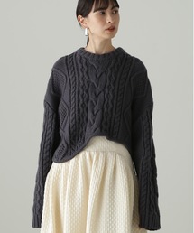 JILL STUART | ◆ローゲージケーブルニットトップス(ニット/セーター)