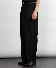 SINSS | Wide tapered two tuck slacks / ワイドテーパード 2タックスラックス(スラックス)