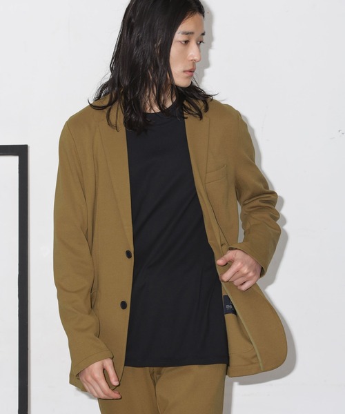 NANO universe（ナノユニバース）の「アクティブストレッチポンチセットアップ（セットアップ・メンズ・ベージュ/ネイビー/チャコール・S/M/L/XL）」の11枚目の写真