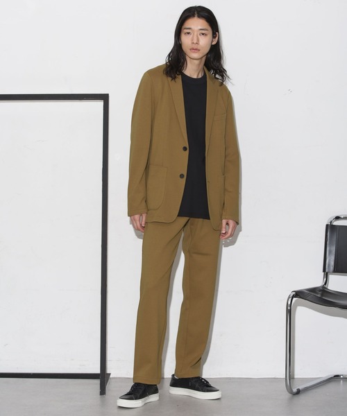 NANO universe（ナノユニバース）の「アクティブストレッチポンチセットアップ（セットアップ・メンズ・ベージュ/ネイビー/チャコール・S/M/L/XL）」の13枚目の写真