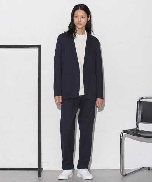 NANO universe（ナノユニバース）の「アクティブストレッチポンチセットアップ（セットアップ・メンズ・ベージュ/ネイビー/チャコール・S/M/L/XL）」の20枚目の写真