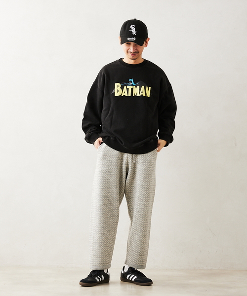 JOURNAL STANDARD relume(ジャーナルスタンダード レリューム)の「バーズアイ リブラインニットパンツ(その他パンツ・メンズ・グレー/ネイビー・LARGE/MEDIUM)」の5枚目の写真