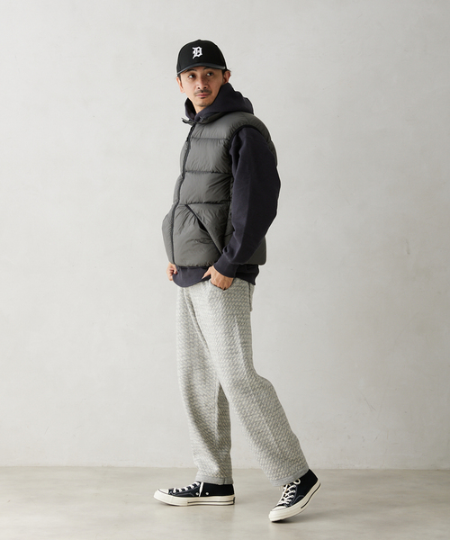JOURNAL STANDARD relume(ジャーナルスタンダード レリューム)の「バーズアイ リブラインニットパンツ(その他パンツ・メンズ・グレー/ネイビー・LARGE/MEDIUM)」の18枚目の写真