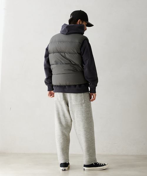 JOURNAL STANDARD relume(ジャーナルスタンダード レリューム)の「バーズアイ リブラインニットパンツ(その他パンツ・メンズ・グレー/ネイビー・LARGE/MEDIUM)」の20枚目の写真