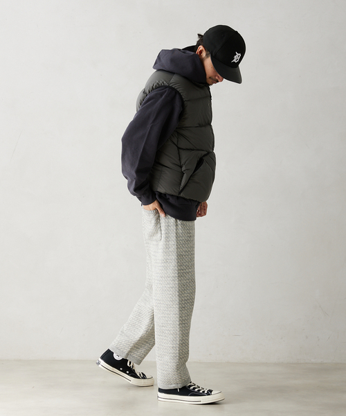 JOURNAL STANDARD relume(ジャーナルスタンダード レリューム)の「バーズアイ リブラインニットパンツ(その他パンツ・メンズ・グレー/ネイビー・LARGE/MEDIUM)」の21枚目の写真