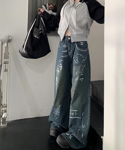 油彩画　履けないジーパン 油彩画 履けないジーパン 油彩）履けないジーパン | Yui-Fujita-onlineshop