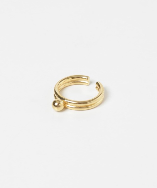 URBAN RESEARCH（アーバンリサーチ）の「『別注』Naotokojima×URBAN RESEARCH　ball p ring（リング・レディース・シルバー/ゴールド・5）」の6枚目の写真