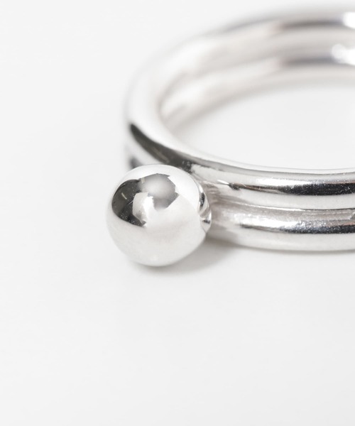 URBAN RESEARCH（アーバンリサーチ）の「『別注』Naotokojima×URBAN RESEARCH　ball p ring（リング・レディース・シルバー/ゴールド・5）」の8枚目の写真