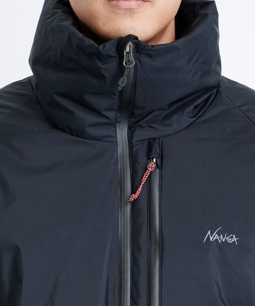 NANGA(ナンガ)の「【NANGA/ナンガ】AURORA STAND COLLAR DOWN JACKET(ダウンジャケット/コート・メンズ・グレー/ブラック・M/L)」の8枚目の写真
