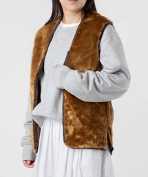 Barbour Warm Pile Waistcoat Zip-In Liner バブアー ライナーベスト ジレ ファーライナー フロントジップ