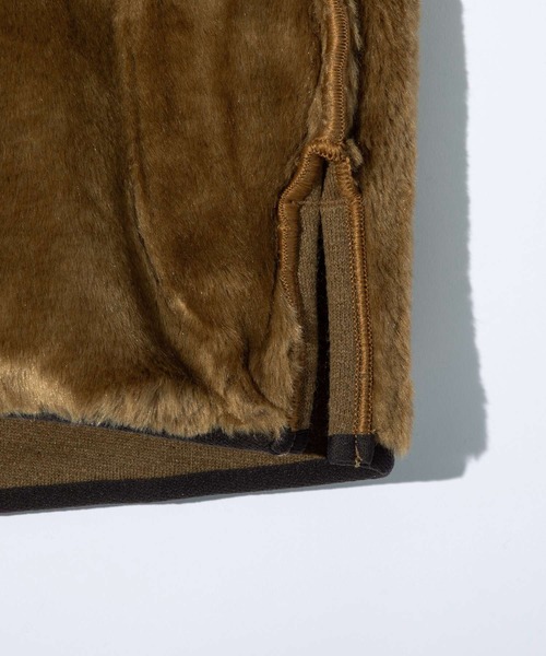 Barbour（バブアー）の「Barbour Warm Pile Waistcoat Zip-In Liner バブアー ライナーベスト ジレ ファーライナー フロントジップ（ベスト・レディース・ブラウン/ブラック・34/38/42/44/40）」の12枚目の写真