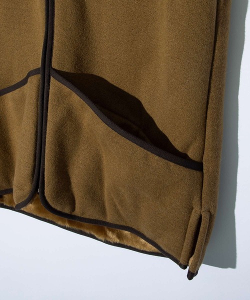 Barbour（バブアー）の「Barbour Warm Pile Waistcoat Zip-In Liner バブアー ライナーベスト ジレ ファーライナー フロントジップ（ベスト・レディース・ブラウン/ブラック・34/38/42/44/40）」の16枚目の写真