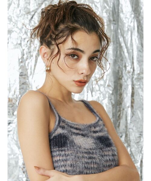 EVRIS（エヴリス）の「WIDE HOOPピアス（ピアス（両耳用）・レディース・シルバー/ゴールド・FREE）」の5枚目の写真