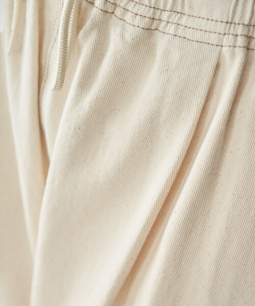 FREAK'S STORE(フリークスストア)の「シェフパンツ/イージーパンツ(デニムパンツ・レディース・レオパード/サックスブルー/ナチュラル/グリーン/チャコール/ブラック/ダークグレー・MEDIUM/X-SMALL/SMALL)」の13枚目の写真