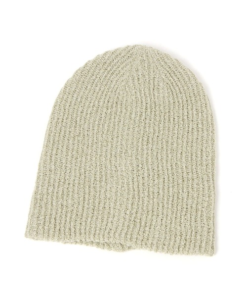 LAKOLE（ラコレ）の「ラメゆるニットワッチ / 996243（ニットキャップ/ビーニー・レディース・オフホワイト/サンドグレー/ブラック/ライトグリーン・FREE）」の19枚目の写真