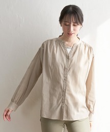 ikka | バックリボンシアブラウス(シャツ/ブラウス)