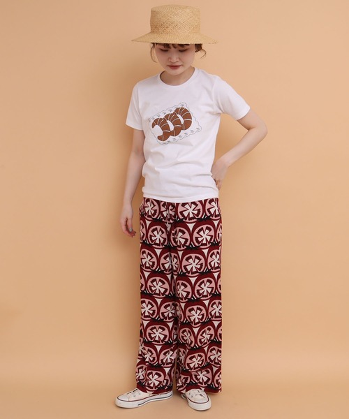 peu pres（プープレ）の「塩バターパンTシャツ（Tシャツ/カットソー・レディース・ホワイト・FREE）」の3枚目の写真