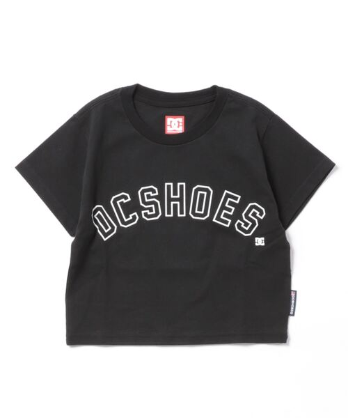 DC SHOES(ディーシーシューズ)の「24 WS ARCH SS/DC半袖ロゴTシャツ(Tシャツ/カットソー・レディース・ホワイト/ブラック/オレンジ・MEDIUM/LARGE/SMALL)」の2枚目の写真
