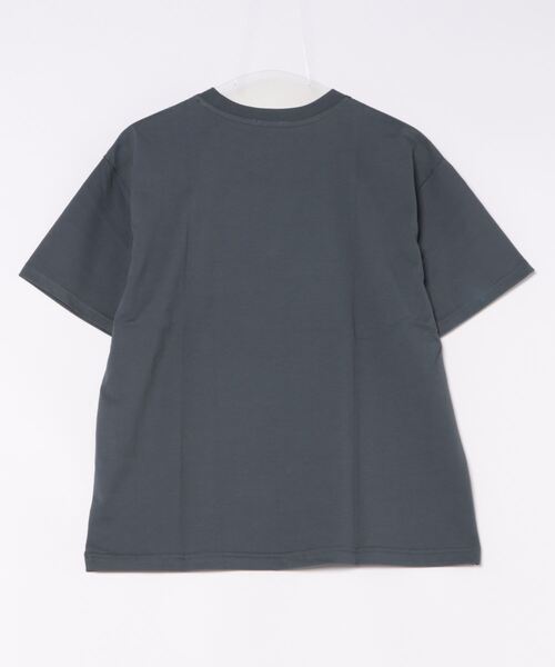 Honeys（ハニーズ）の「きれいめＴシャツ（Tシャツ/カットソー・レディース・イエロー/グリーン/オフホワイト/ブラック/スミクロ/グレイッシュベージュ/ダークブルー/モカ・LL/3L/SS/S/M/L）」の21枚目の写真