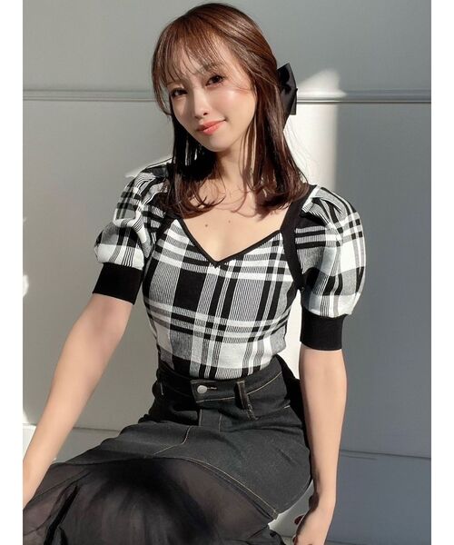 ニット セーター ラグランハートネックニット レディース NATURAL BEAUTY BASIC ニット セーター ラグランハートネック