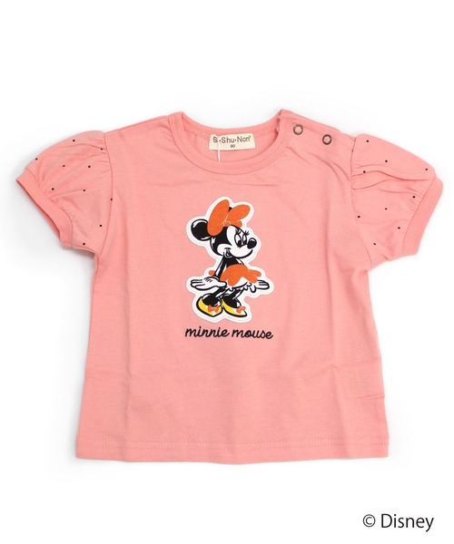 SKAPE（エスケープ）の「<ﾃﾞｨｽﾞﾆｰ>ﾊﾟﾌｿﾃﾞTｼｬﾂ（Tシャツ/カットソー・キッズ・ホワイト/ピンク・80ｃｍ/90cm/100cm/110cm/120cm）」の2枚目の写真