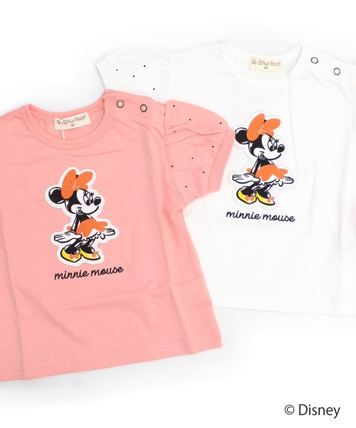 SKAPE（エスケープ）の「<ﾃﾞｨｽﾞﾆｰ>ﾊﾟﾌｿﾃﾞTｼｬﾂ（Tシャツ/カットソー・キッズ・ホワイト/ピンク・80ｃｍ/90cm/100cm/110cm/120cm）」の5枚目の写真