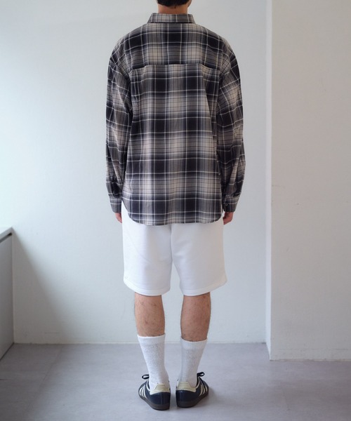 CIAOPANIC TYPY（チャオパニックティピー）の「シアーチェックシャツ（シャツ/ブラウス・メンズ・ブラウン/ブラック/ブルー・MEDIUM/LARGE）」の18枚目の写真