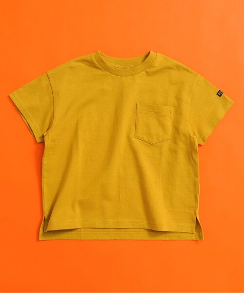 BREEZE(ブリーズ)の「【WEB限定】ボーダー&無地半袖Tシャツ(Tシャツ/カットソー・キッズ・ダークブルー/ベージュ/その他11/オレンジ/イエロー/グリーン/レッド/ピンク/クリーム/ブルー/その他12/オフホワイト/ブラック/エメラルド・90/130/100/110/120/150/140)」の10枚目の写真