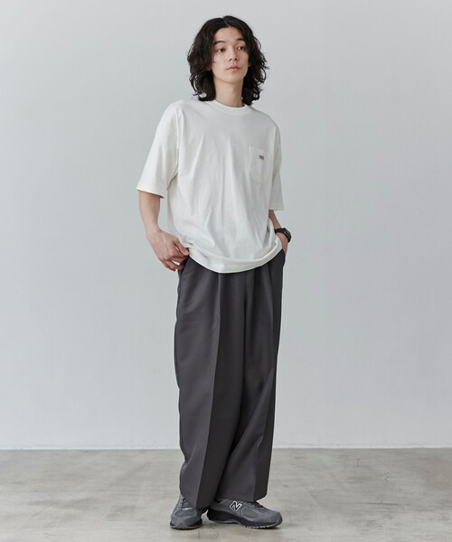 SMITH'S（スミス）の「SMITH’S（スミス）別注シンプルポケットTシャツ（Tシャツ/カットソー・メンズ・ダークグリーン/ブラック/ホワイト/ダークグレー/ロイヤルブルー/ネイビー・S/M/L/XL）」の8枚目の写真