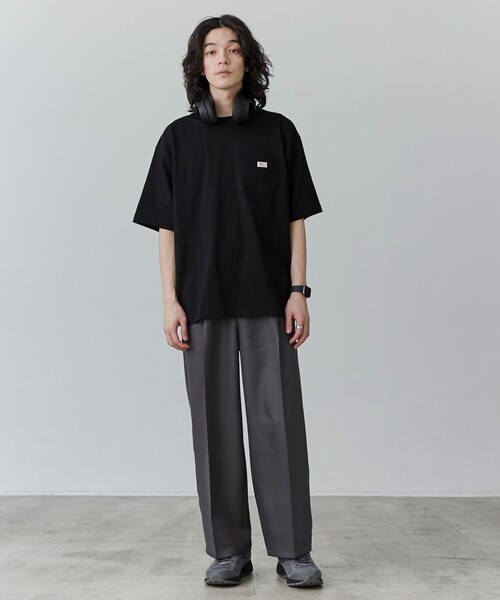 SMITH'S（スミス）の「SMITH’S（スミス）別注シンプルポケットTシャツ（Tシャツ/カットソー・メンズ・ダークグリーン/ブラック/ホワイト/ダークグレー/ロイヤルブルー/ネイビー・S/M/L/XL）」の13枚目の写真