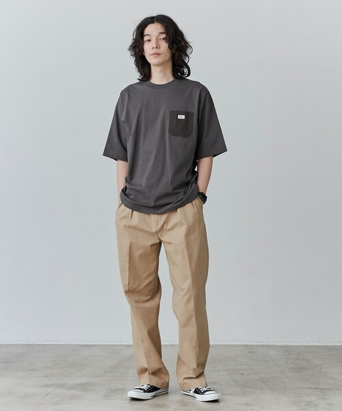 SMITH'S（スミス）の「SMITH’S（スミス）別注シンプルポケットTシャツ（Tシャツ/カットソー・メンズ・ダークグリーン/ブラック/ホワイト/ダークグレー/ロイヤルブルー/ネイビー・S/M/L/XL）」の16枚目の写真