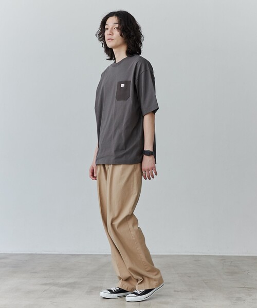 SMITH'S（スミス）の「SMITH’S（スミス）別注シンプルポケットTシャツ（Tシャツ/カットソー・メンズ・ダークグリーン/ブラック/ホワイト/ダークグレー/ロイヤルブルー/ネイビー・S/M/L/XL）」の18枚目の写真