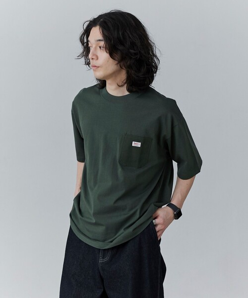 SMITH'S（スミス）の「SMITH’S（スミス）別注シンプルポケットTシャツ（Tシャツ/カットソー・メンズ・ダークグリーン/ブラック/ホワイト/ダークグレー/ロイヤルブルー/ネイビー・S/M/L/XL）」の22枚目の写真