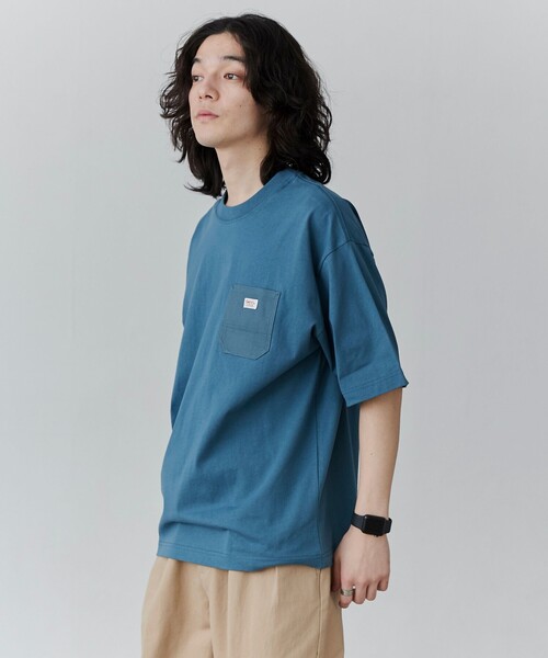 Tシャツ・カットソー BROWNBREATH TAG TEE BLUE BKMMSTB01BL TAG TEE - BLACK - Brownbreath Online Store